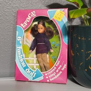 Rare- Tracy 6" Fashion Doll with Brown Hair - New In Box K Mart Dawn Doll